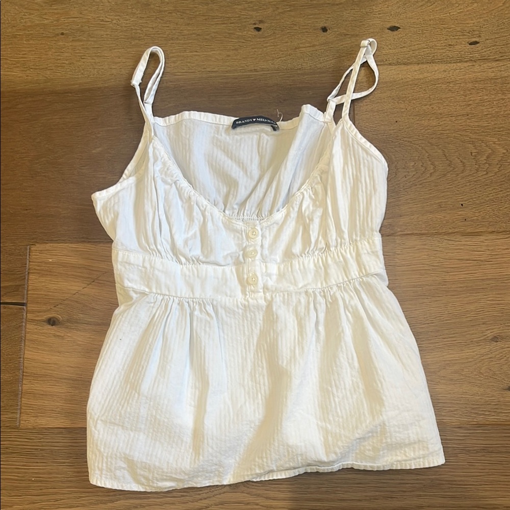 White Summer Top (NEVER WORN)